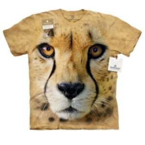 Tričko s potiskem Gepard