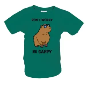 Dětské tričko s potiskem Don't worry be cappy