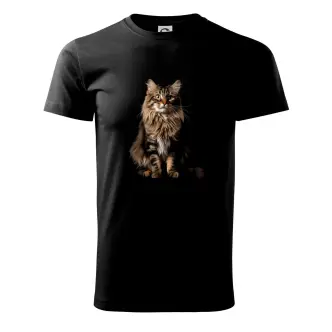 Tričko s potiskem Sibiřská kočka